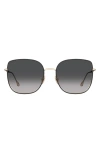 Isabel Marant 58mm Gradient Square Sunglasses In Oxford