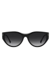 Isabel Marant 59mm Cat Eye Sunglasses In Black