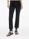 Isabel Marant 5b Vanel Black Pants With Cord Detail In Black