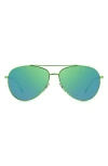 Isabel Marant 60mm Gradient Aviator Sunglasses In Green