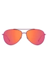 Isabel Marant 60mm Gradient Aviator Sunglasses In Pink