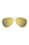 Isabel Marant 60mm Gradient Aviator Sunglasses In Gold