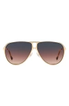 Isabel Marant 60mm Gradient Pilot Sunglasses