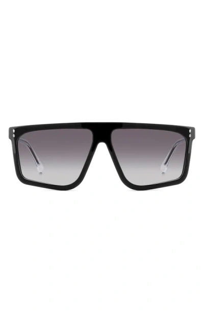 Isabel Marant 61mm Gradient Square Sunglasses In Gray
