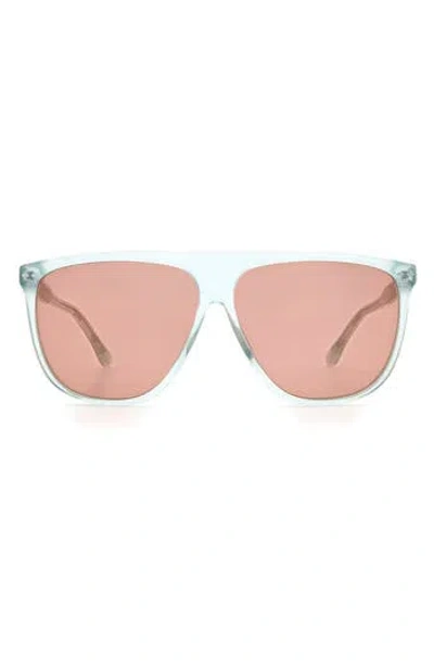 Isabel Marant 61mm Oversize Sunglasses In Blue