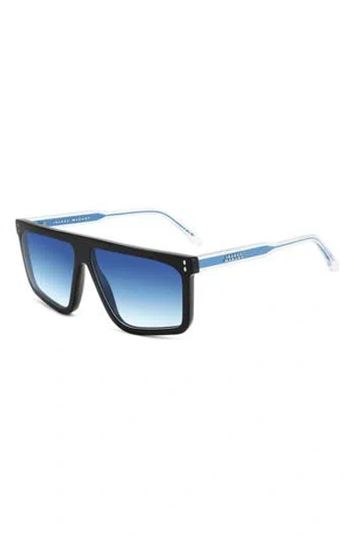 Isabel Marant 61mm Shield Sunglasses In Red