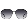 Isabel Marant 62mm Oversize Navigator Sunglasses In Black