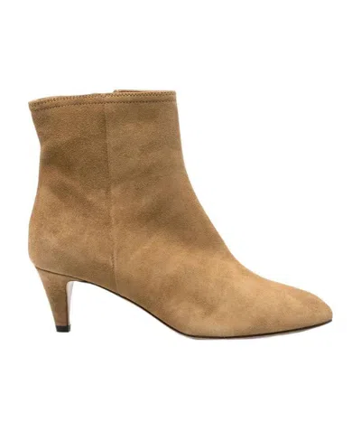 ISABEL MARANT DEONE SUEDE ANKLE BOOTS