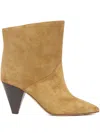 Isabel Marant Rouxa Suede Boots In Neutrals