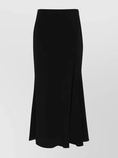 Isabel Marant Hortensia Crepe-de-chine Midi Dress In Black