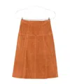 Isabel Marant A-line Skirt In Orange