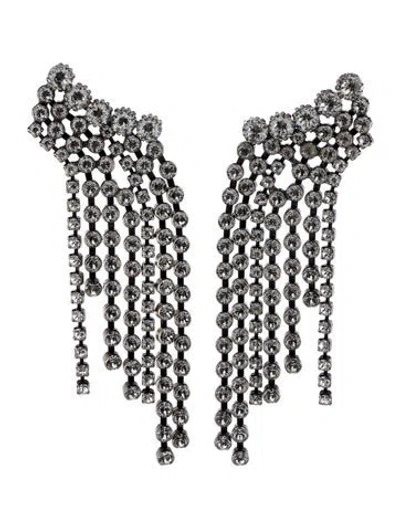 Pre-owned Isabel Marant A Wild Shore Asymmetric Drop Earrings In Multi