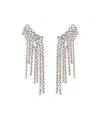 Isabel Marant A Wild Shore Crystal-embellished Earrings In White