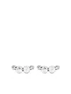 Isabel Marant Crystal-embellishment Earings In Silver