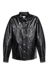 Isabel Marant Gabiela Button Detailed Shirt In Black