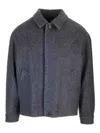 Isabel Marant Short Coat Simon In Gray