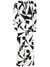 Isabel Marant Abstract-print Silk Dress