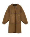 Isabel Marant Adael Coat In Brown