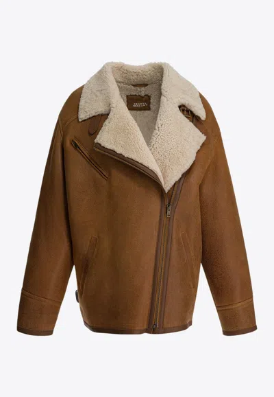 ISABEL MARANT ADELINA SHEARLING JACKET
