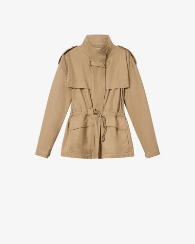 Isabel Marant Adelys Jacket In Brown
