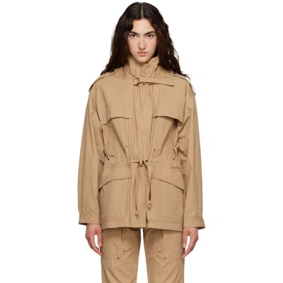 Isabel Marant Adelys Jacket In Neutral