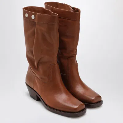 ISABEL MARANT ISABEL MARANT ADEME HAVANA BIKER BOOT