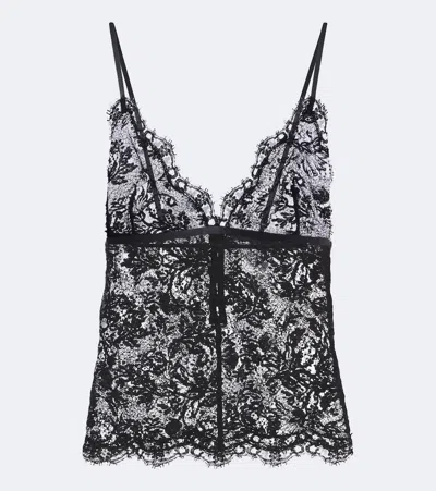 Isabel Marant Adiena Silk-blend Lace Camisole In Multi
