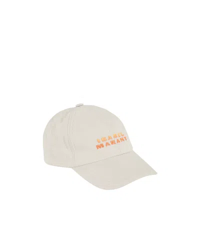 Isabel Marant Adjustable Baseball Cap In Beige