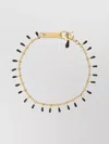 Isabel Marant "adjustable Chain" Bracelet Featuring Gold Accents In Gold
