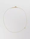 Isabel Marant Adjustable Chain Necklace "casablanca" In Gold