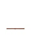 Isabel Marant Adjustable Needle Buckle Waist Belt In Brown