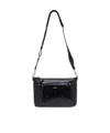 Isabel Marant Adjustable Strap Shoulder Bag In Black