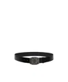 Isabel Marant Adjustable Waist Belt In Black