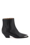 Isabel Marant Adnae Embellished Leather Ankle Boots