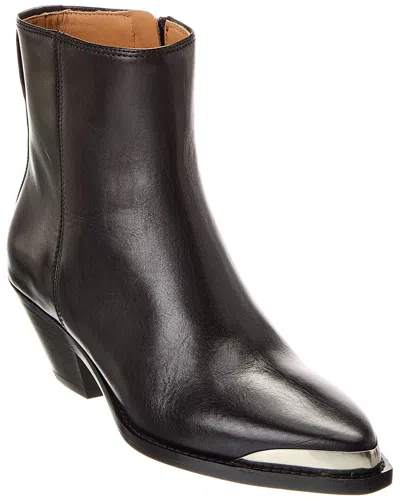 ISABEL MARANT ISABEL MARANT ADNAE LEATHER BOOTIE