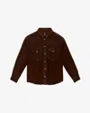 Isabel Marant Adrian Shirt In Brown
