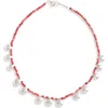 Isabel Marant Adriel Beaded Necklace In Multi