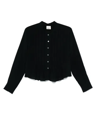 Isabel Marant Adzara Blouse In Black