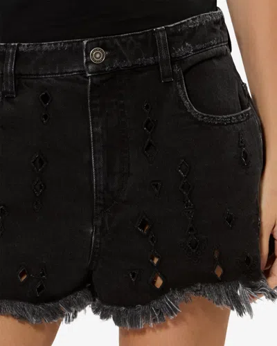 Isabel Marant Aecia Shorts In Black