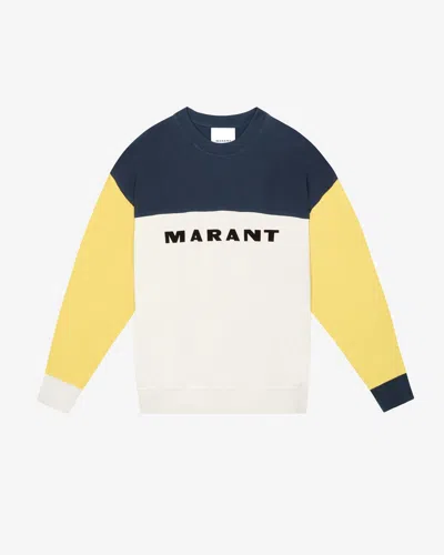 Isabel Marant Sweatshirt Aftone In Yellow