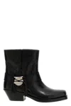 Isabel Marant Akson Embellished Tasseled Leather Ankle Boots