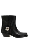 Isabel Marant Woman Ankle Boots Black Size 5.5 Calfskin In Black
