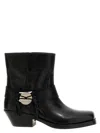Isabel Marant Woman Ankle Boots Black Size 5.5 Calfskin In Black