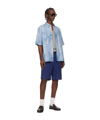 Isabel Marant Akyle Shorts In Blue