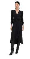 Isabel Marant Albini Dress Black In Black