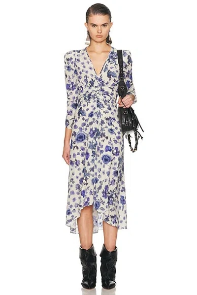 Isabel Marant Albini Dress In Blue