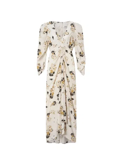 Isabel Marant Albini Dress In Neutral