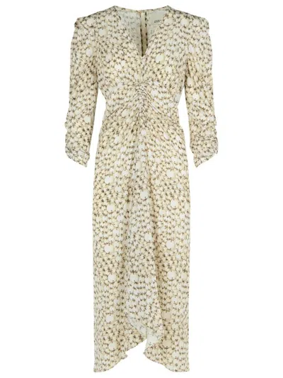ISABEL MARANT ALBINI' 'ECRU' SILK DRESS
