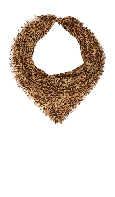 Isabel Marant Alecia Scarf In Brown