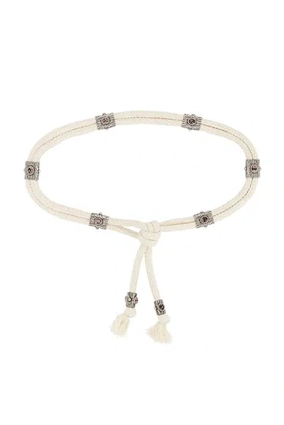 Isabel Marant Aleea Belt In Gray